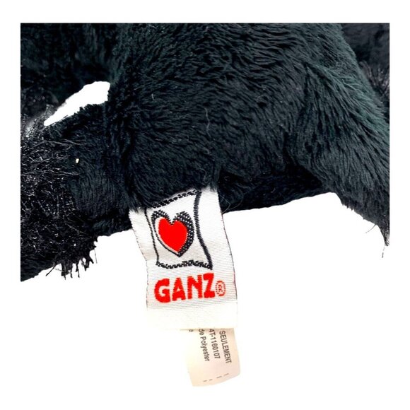 Ganz Webkinz Lil Kinz Black Poodle Plush Toy Stuffed Animal Puppy 6in No Code - Picture 6 of 9